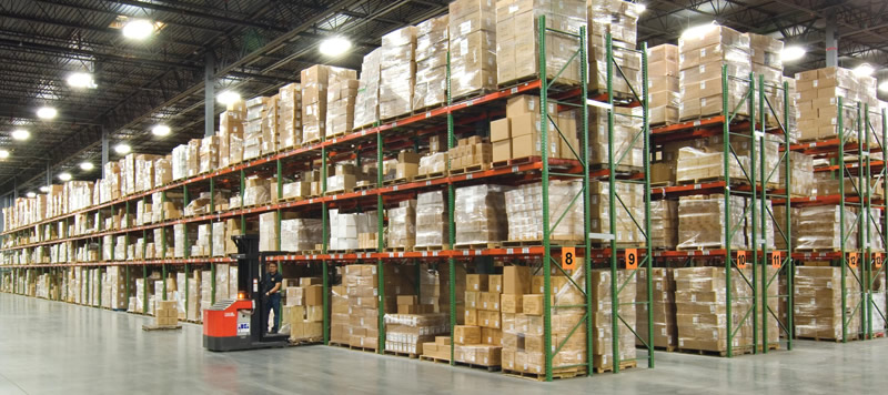 Industrial warehouse racking installation in Orlando Florida
